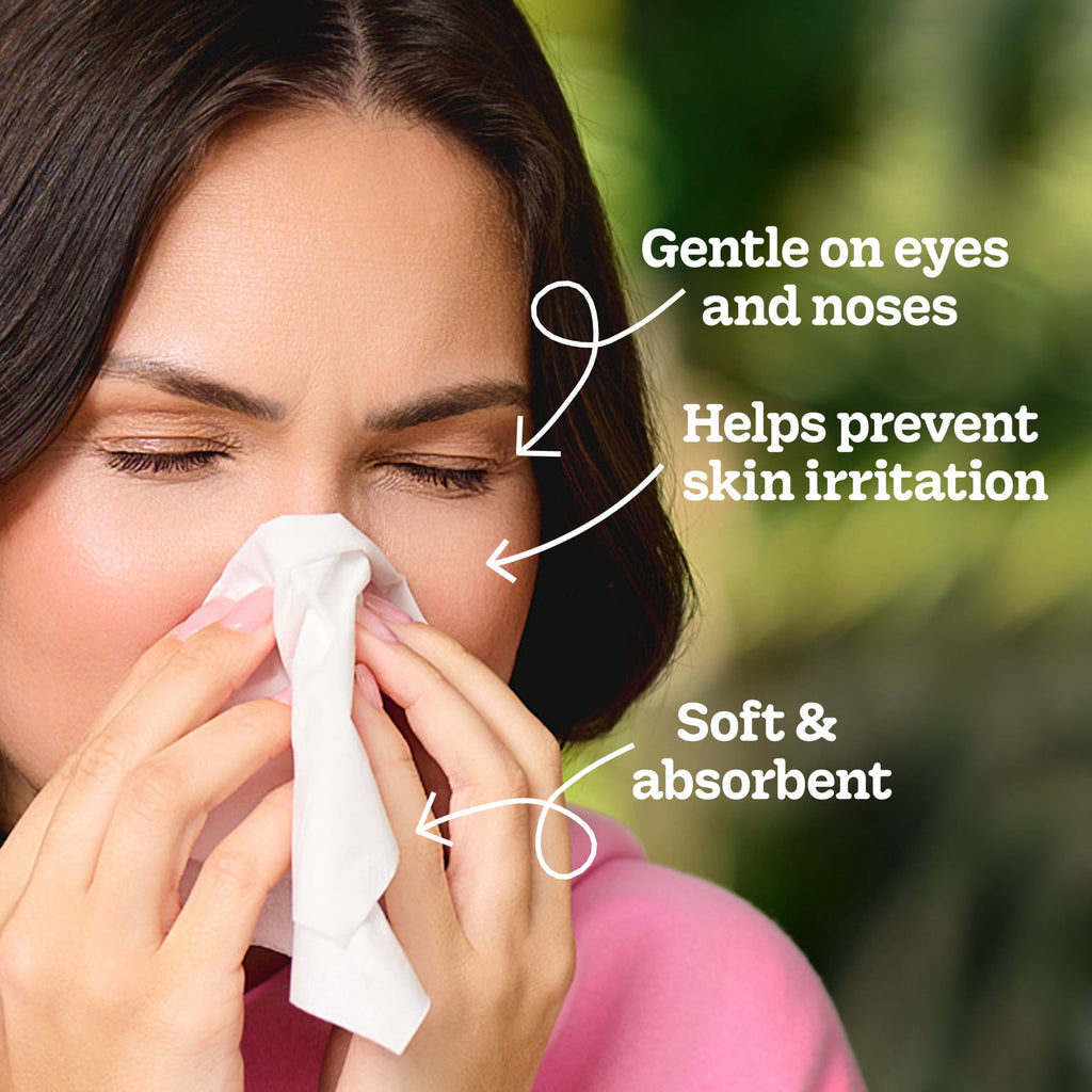 (3 pack) Kleenex Ultra Soft Facial Tissues, 6 Cube Boxes, 60 Tissues per Box, 3-Ply