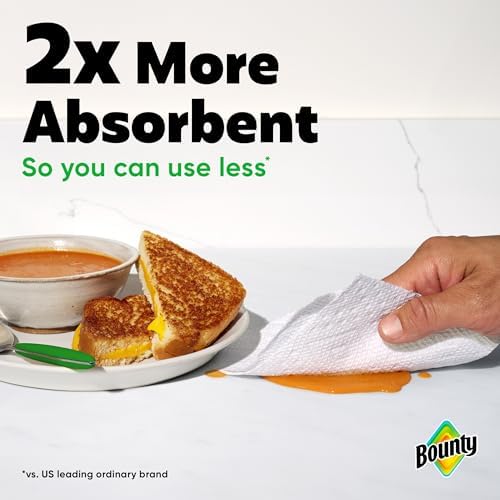 Bounty Select-A-Size Paper Towels, White, 8 Triple Rolls = 24 Regular Roll