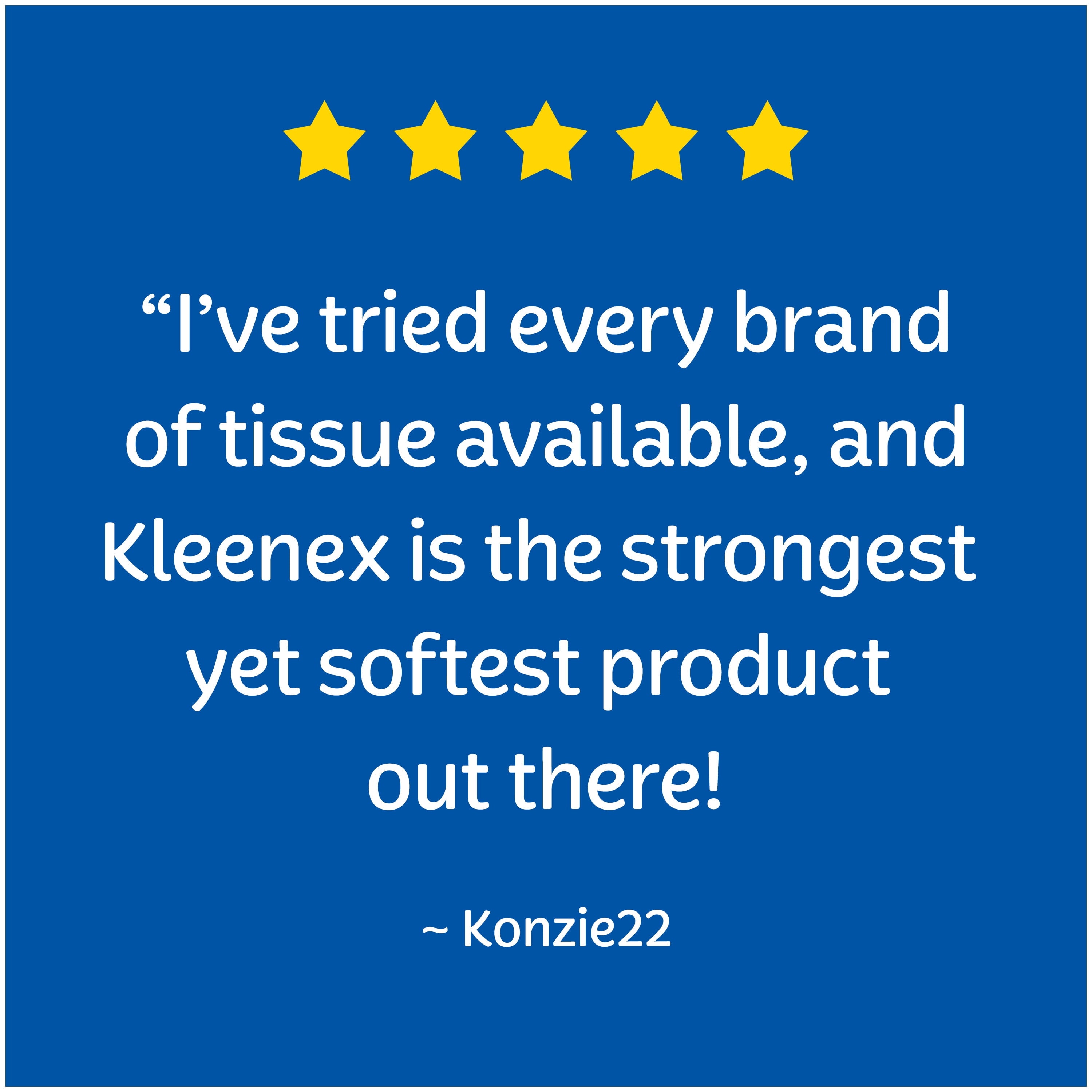 Kleenex Ultra Soft Facial Tissues, 4 Cube Boxes, 65 White Tissues per Box, 3-Ply (260 Total)