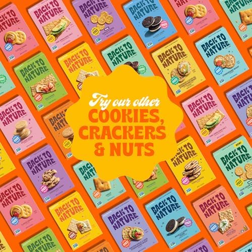 Back to Nature Fudge Striped Cookies Chocolate, Plant Based Snack 1pk