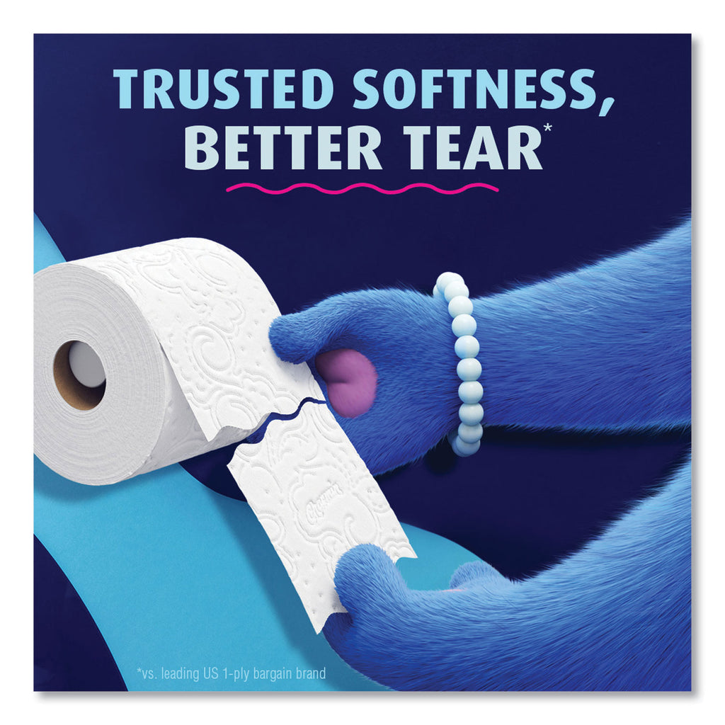 Ultra Soft Bathroom Tissue, Mega Roll, Septic Safe, 2-Ply, White, 224 Sheets/Roll, 12 Rolls/Pack | Bundle of 2 Packs