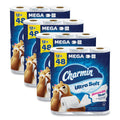 Ultra Soft Bathroom Tissue, Mega Roll, Septic Safe, 2-Ply, White, 224 Sheets/Roll, 12 Rolls/Pack | Bundle of 2 Packs