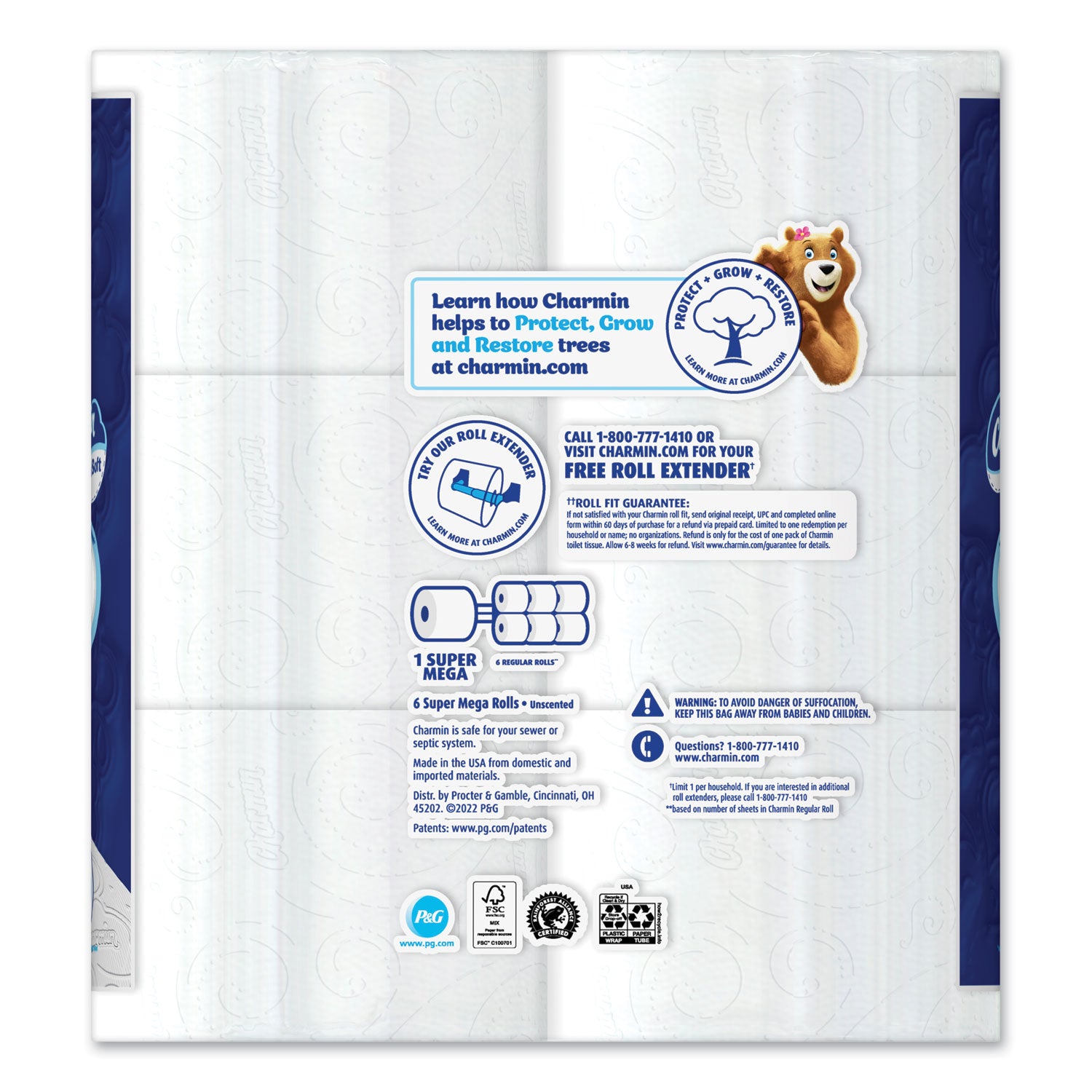 Ultra Soft Bathroom Tissue, Septic-Safe, 2-Ply, White, 336 Sheets/Roll, 18 Rolls/Carton | Bundle of 2 Cartons